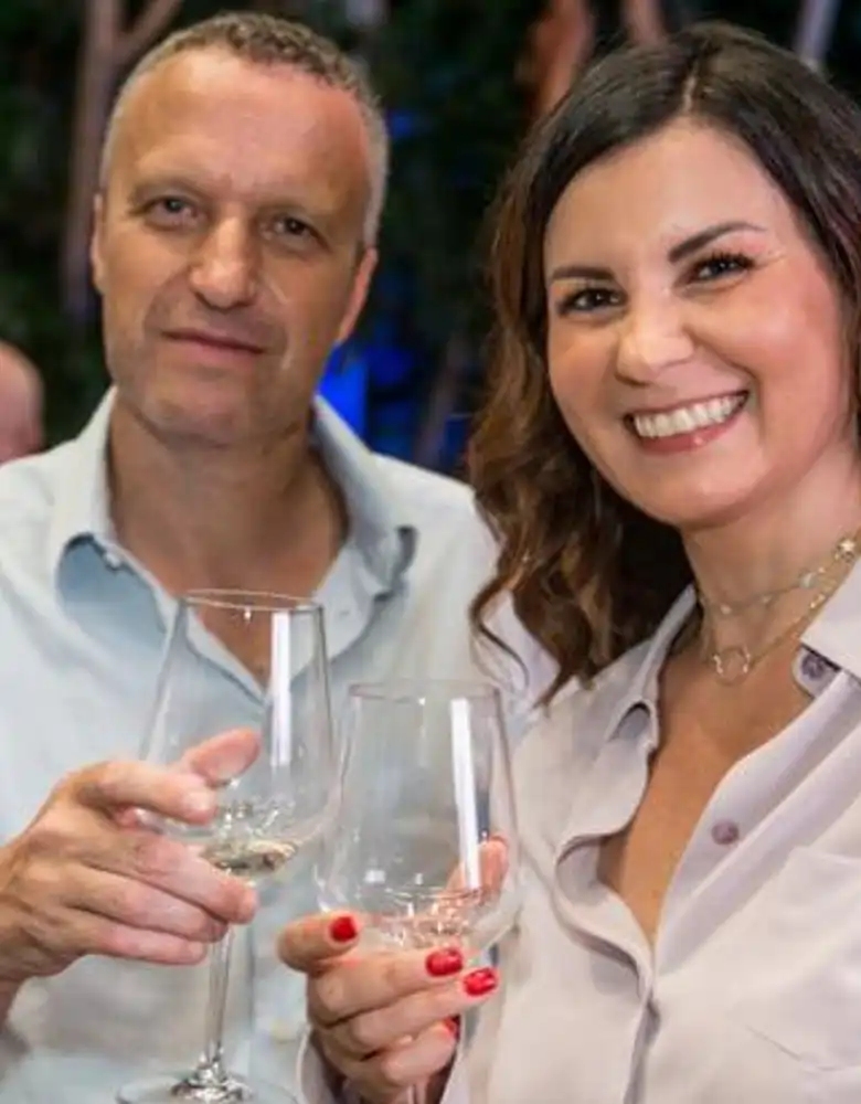 Flavio Tosi con Patrizia Bisinella